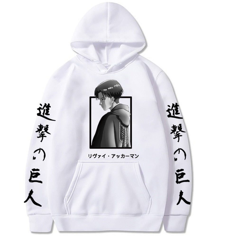 Attack on Titan Printed Hooded Sweatshirt for Men's New Product