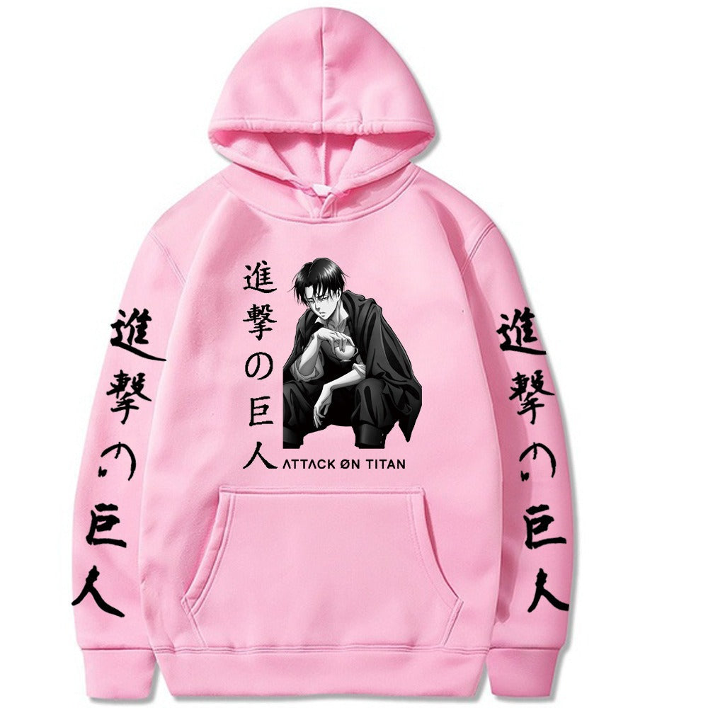 Attack on Titan Printed Hooded Sweatshirt for Men's New Product