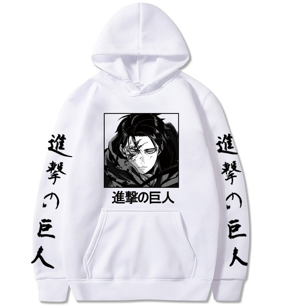 Attack on Titan Printed Hooded Sweatshirt for Men's New Product