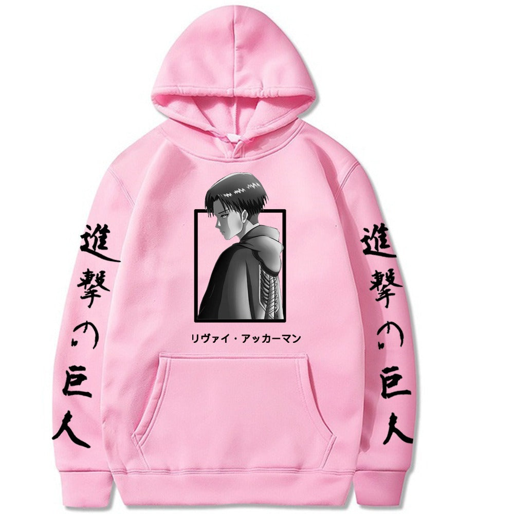 Attack on Titan Printed Hooded Sweatshirt for Men's New Product