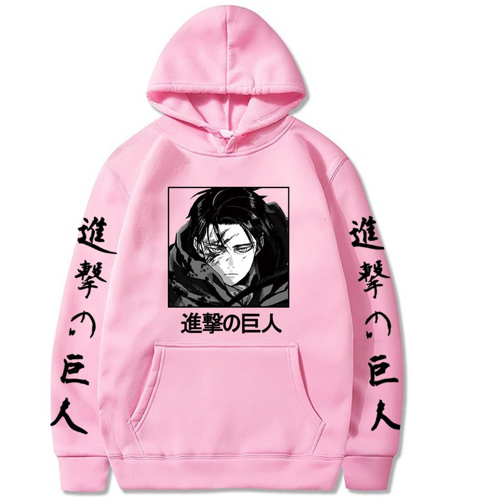 Attack on Titan Printed Hooded Sweatshirt for Men's New Product
